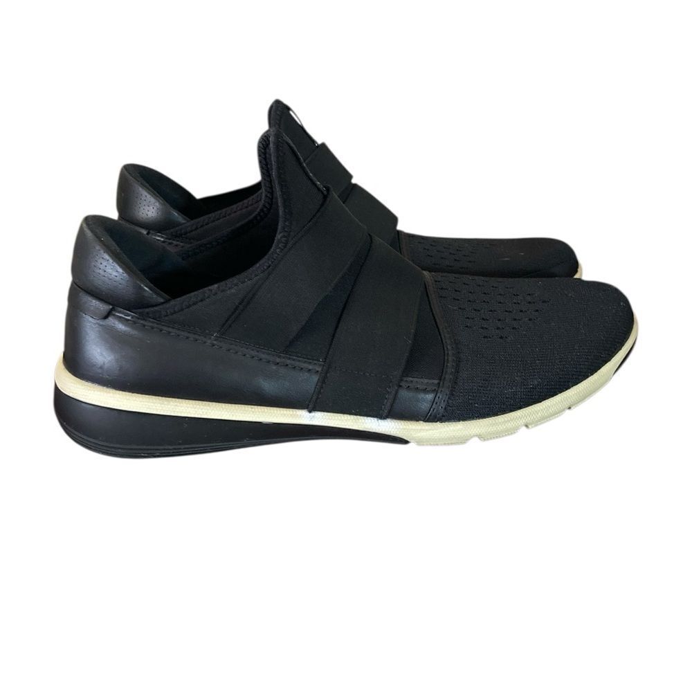 Ecco Shoes Men's Size 14 Black Slip-On Sneakers - Picture 2 of 13